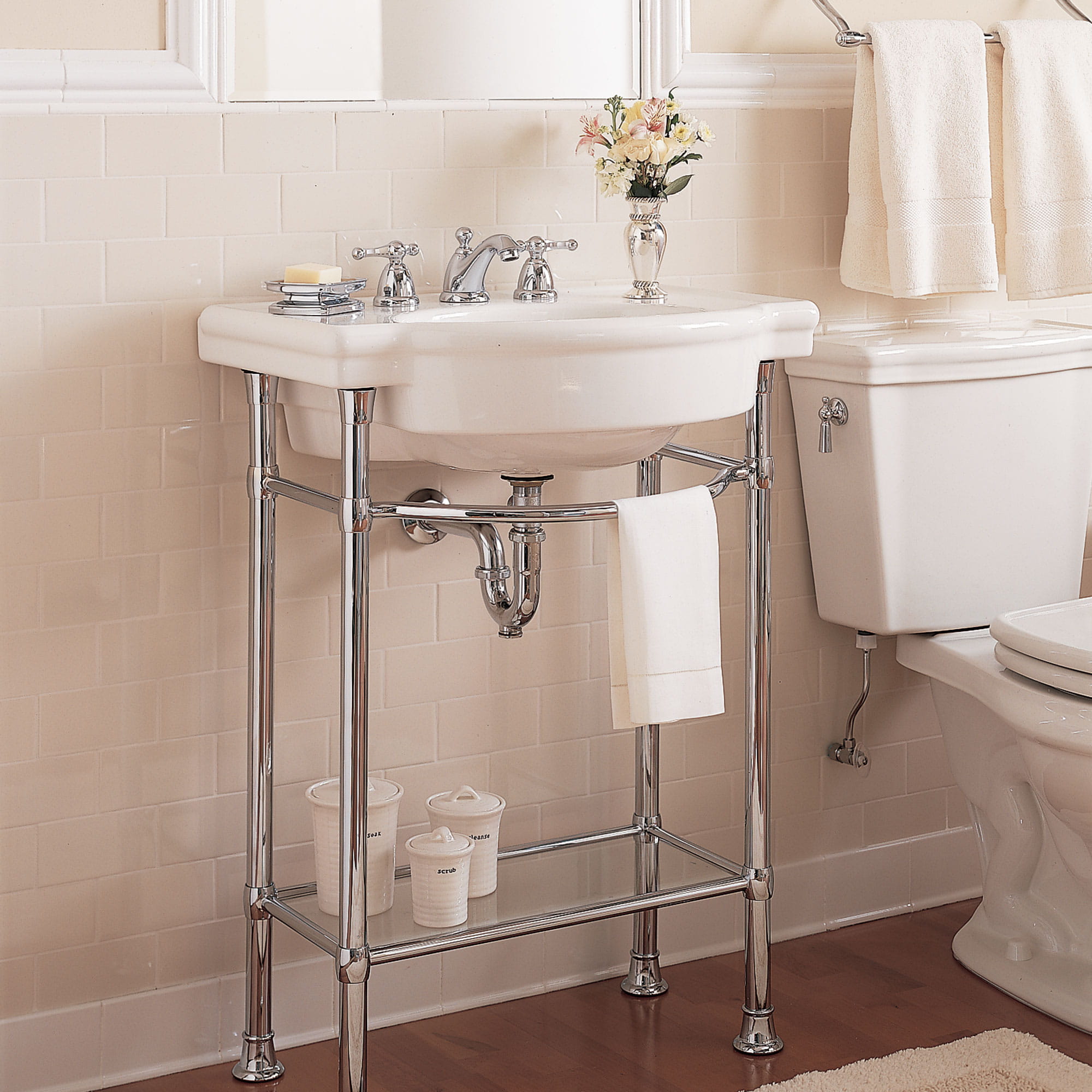 Lavabo sur colonne Retrospect 8 po